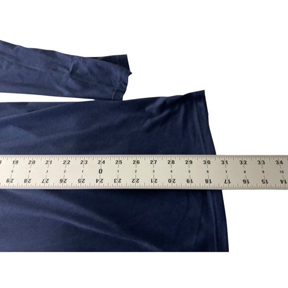 New England Patriots NFL Nike Dri-Fit Long Sleeve Shirt Mens Size XL Blue - Picture 5 of 13